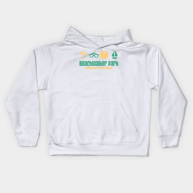 Beachwalker Park - Kiawah Island, South Carolina - Best Beach in the World Kids Hoodie by Contentarama